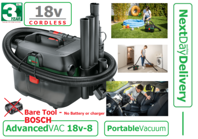 Bosch AdvancedVac 18V-8 Akku-Sauger