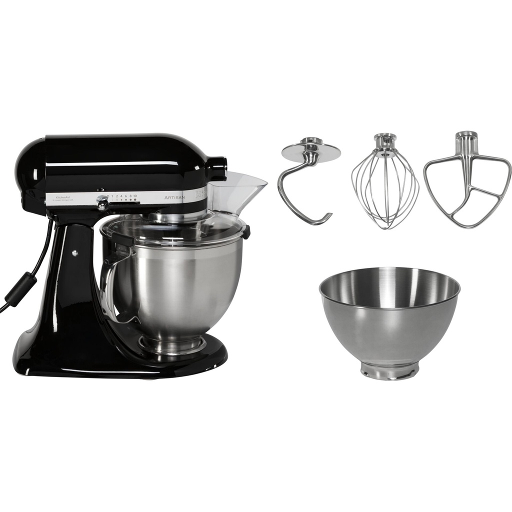 KitchenAid Artisan 5KSM185PSEOB onyx black