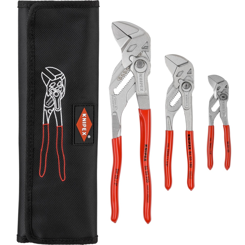 KNIPEX Set of Pliers 3 parts