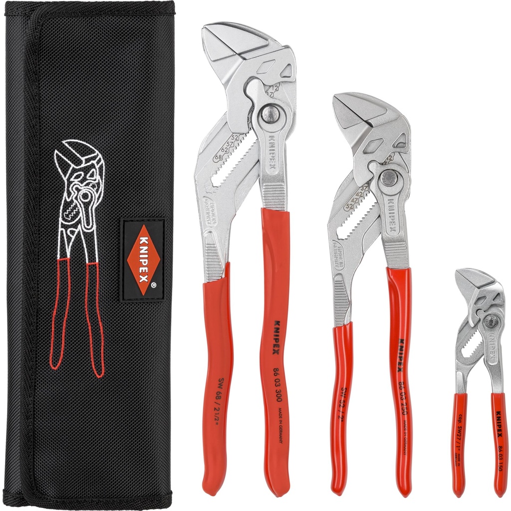 KNIPEX Set of Pliers 3 parts