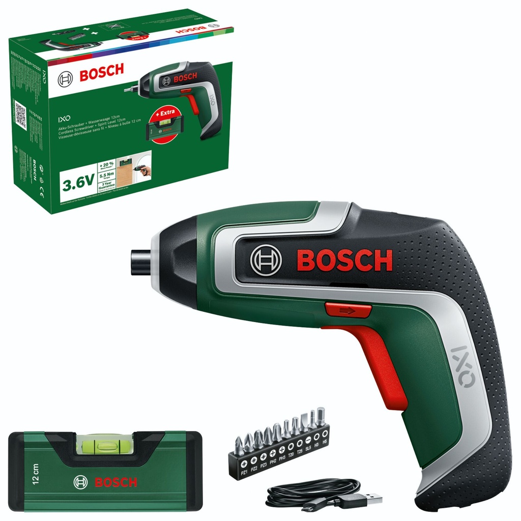 Bosch IXO 7 Level Set Akku-Schrauber