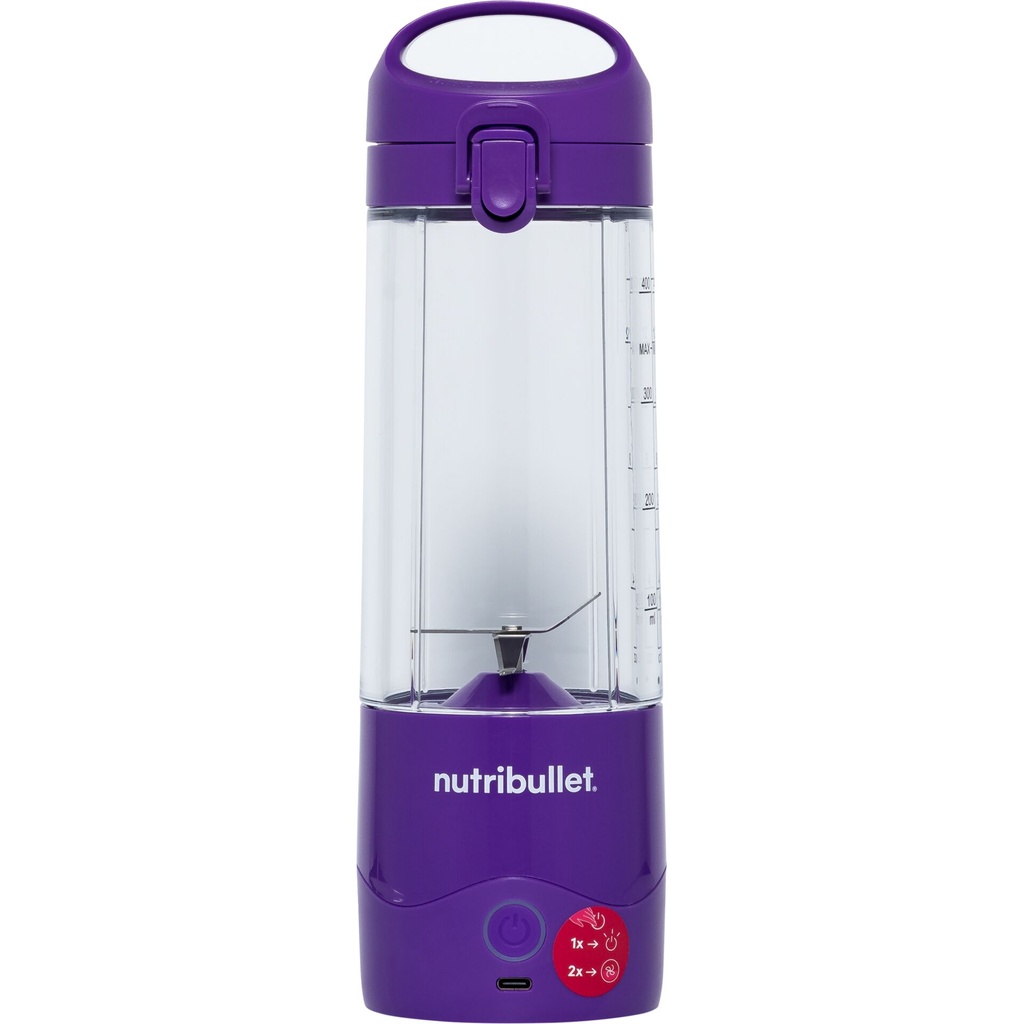 nutribullet NBP003PU tragbarer Standmixer, violett