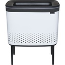 Brabantia Bo Laundry Bin, 60 L white