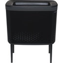 Brabantia Bo Laundry Bin, 60 L black