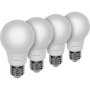 Philips LED Lamp E27 4-Pack 75W 4000K