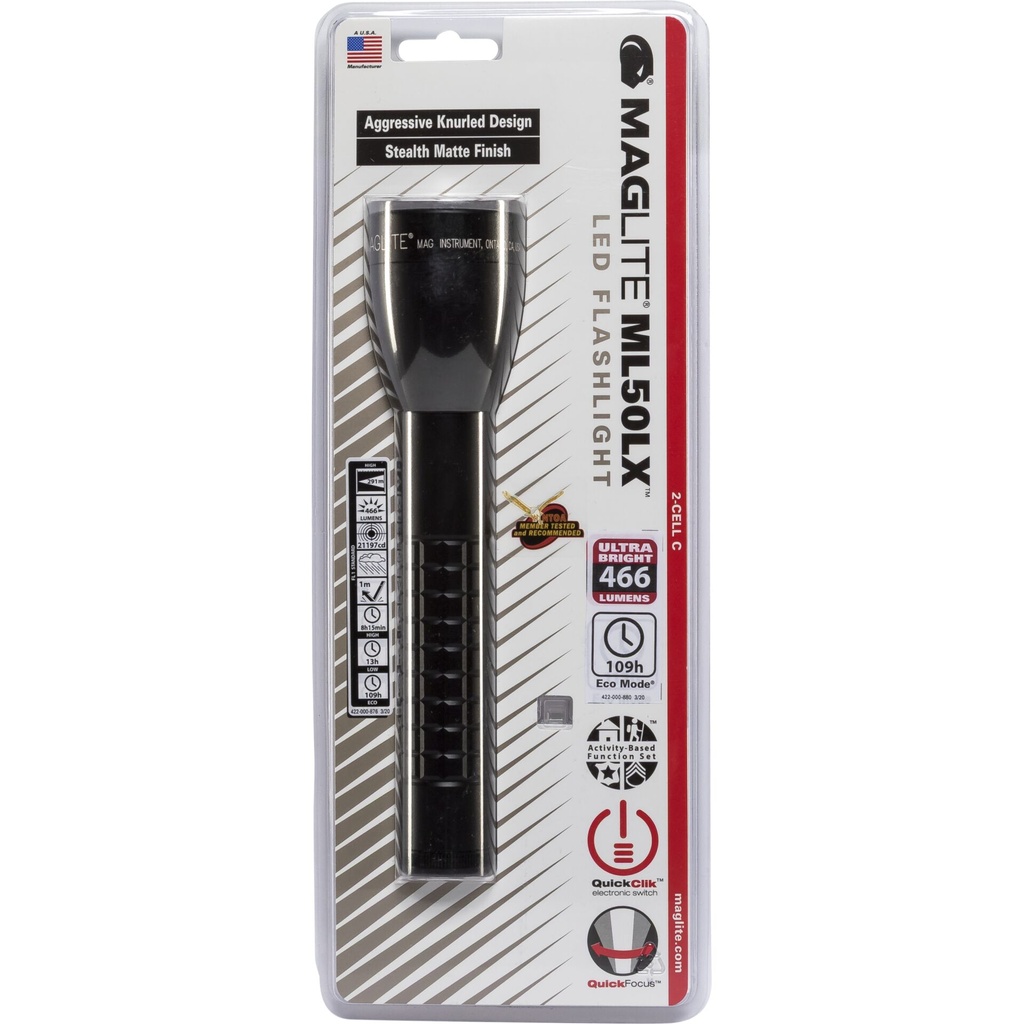 Maglite ML50LX 2C schwarz Taschenlampe
