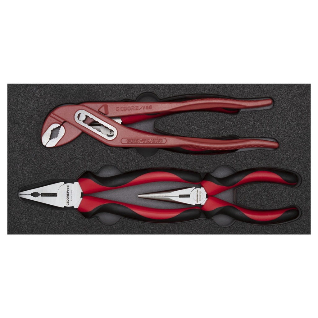 GEDORE red Pliers Set 2/6 module   4-pieces