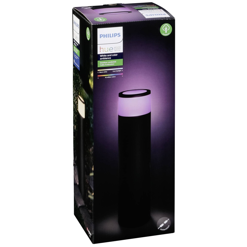 Philips Hue Calla Extension LED plinth light black