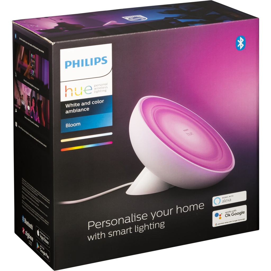 Philips Hue Bloom LED Table Lamp white