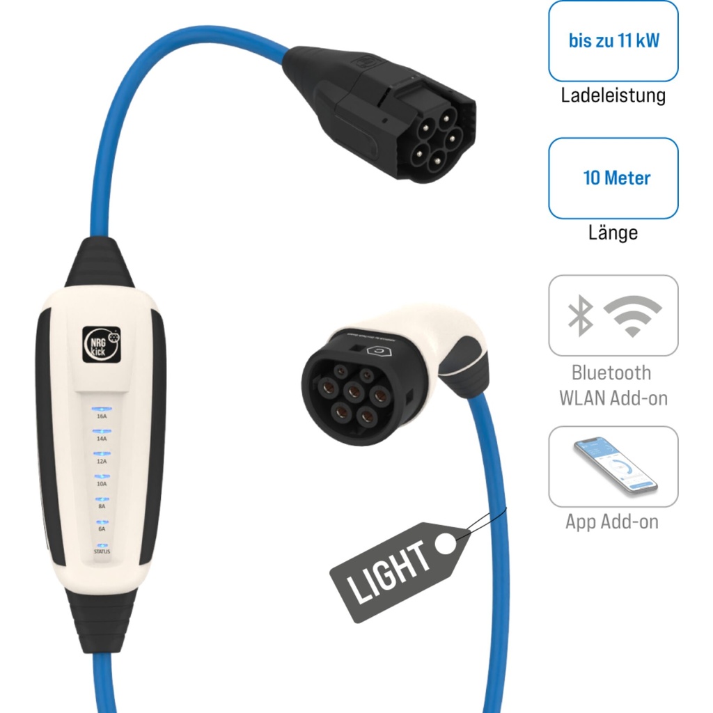 NRGkick 16A light 10m Pure