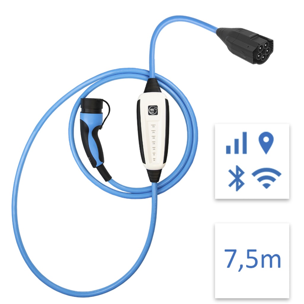 NRGkick 32A Pure GSM/GPS/SIM 7,5m WLAN