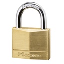 Master Lock Wide Solid Brass Padlock          22mm 140EURD