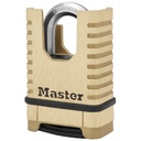 Master Lock Excell Padlock with bordered Shackle     M1177EURDCC