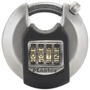 Master Lock Disc Combination Lock Stainless Steel M40EURDNUM