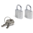 Master Lock 2 Padlocks  20mm 9120EURTCC