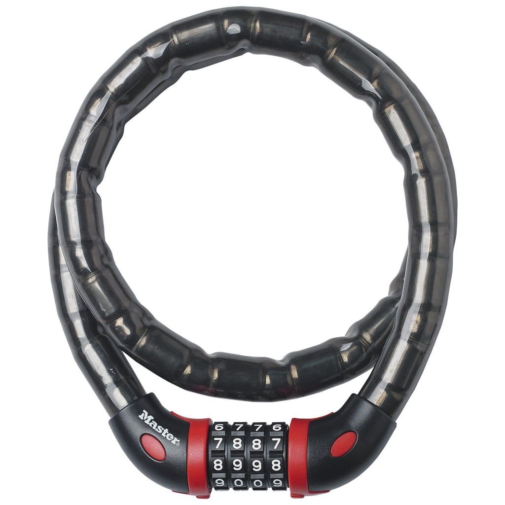 Master Lock Armoured Cable Lock with Combination   8226EURDPRO