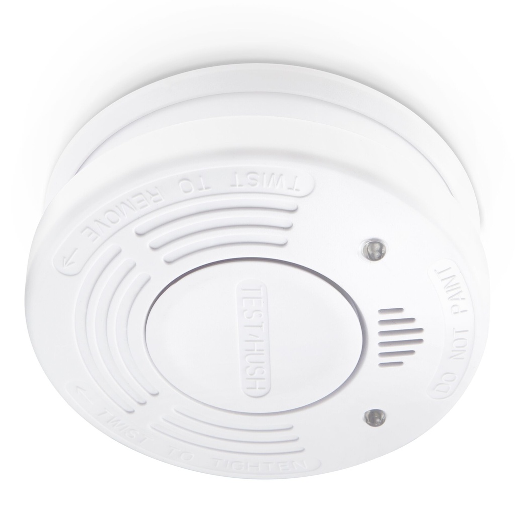 Alecto Smoke detector with 10 year battery and senor runtime