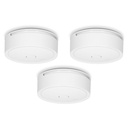 Alecto Wireless connectable smoke detector 10 year, 3 pack