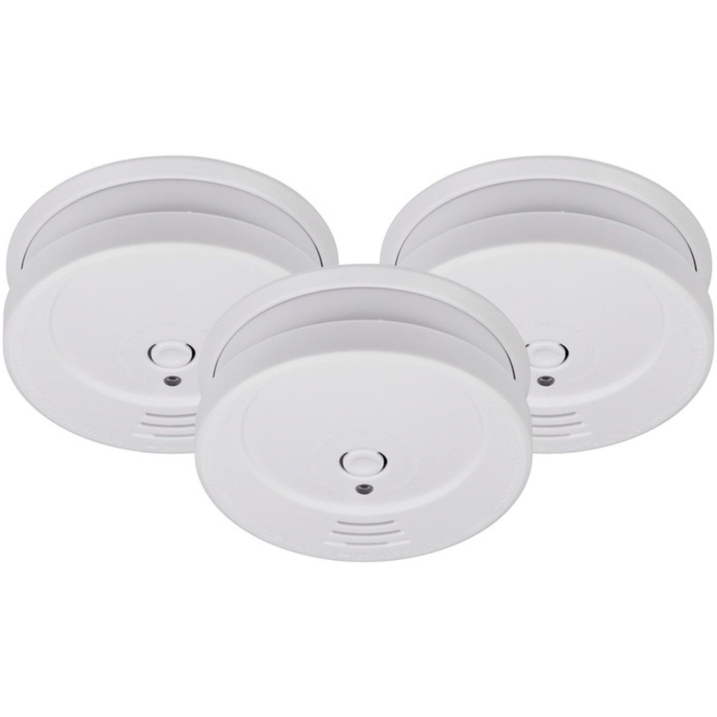 3x Brennenstuhl Smoke Detector 1 year