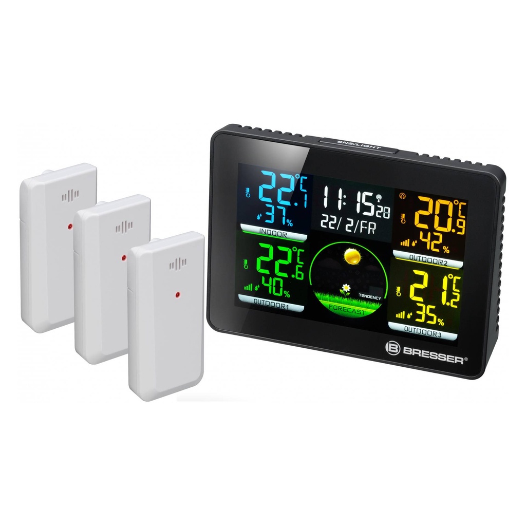 Bresser Thermo-/Hygrometer Quadro NLX