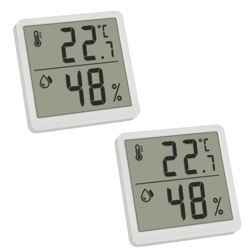 TFA 30.5059.02.02    2er Set Digitales Thermo-Hygrometer