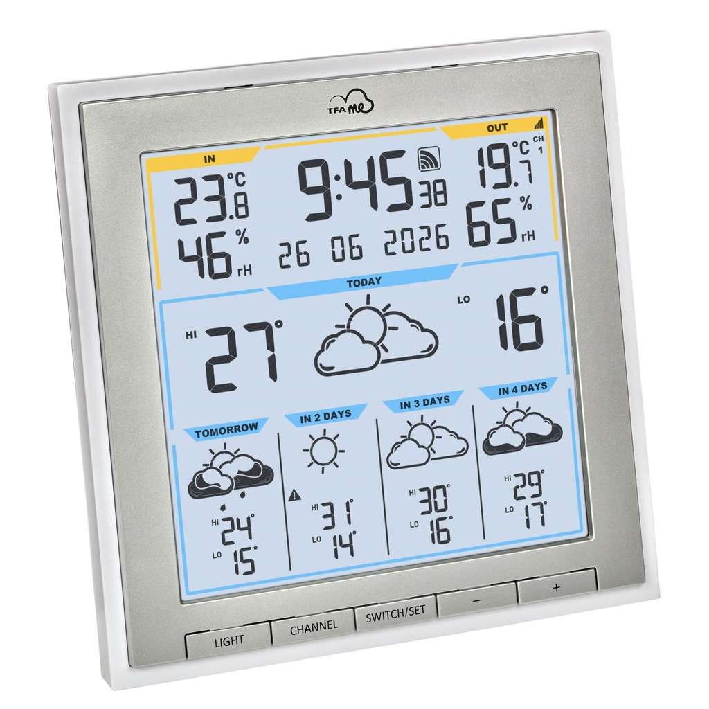 TFA TFA.me 35.8105.02   ID-08 WLAN Funk-Wetterstation     weiß