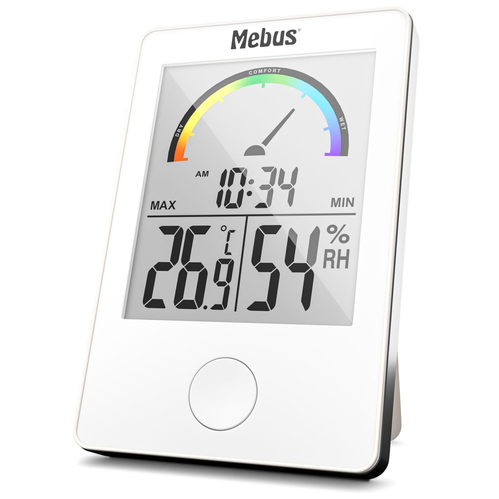 Mebus 11130 Thermo-Hygrometer white