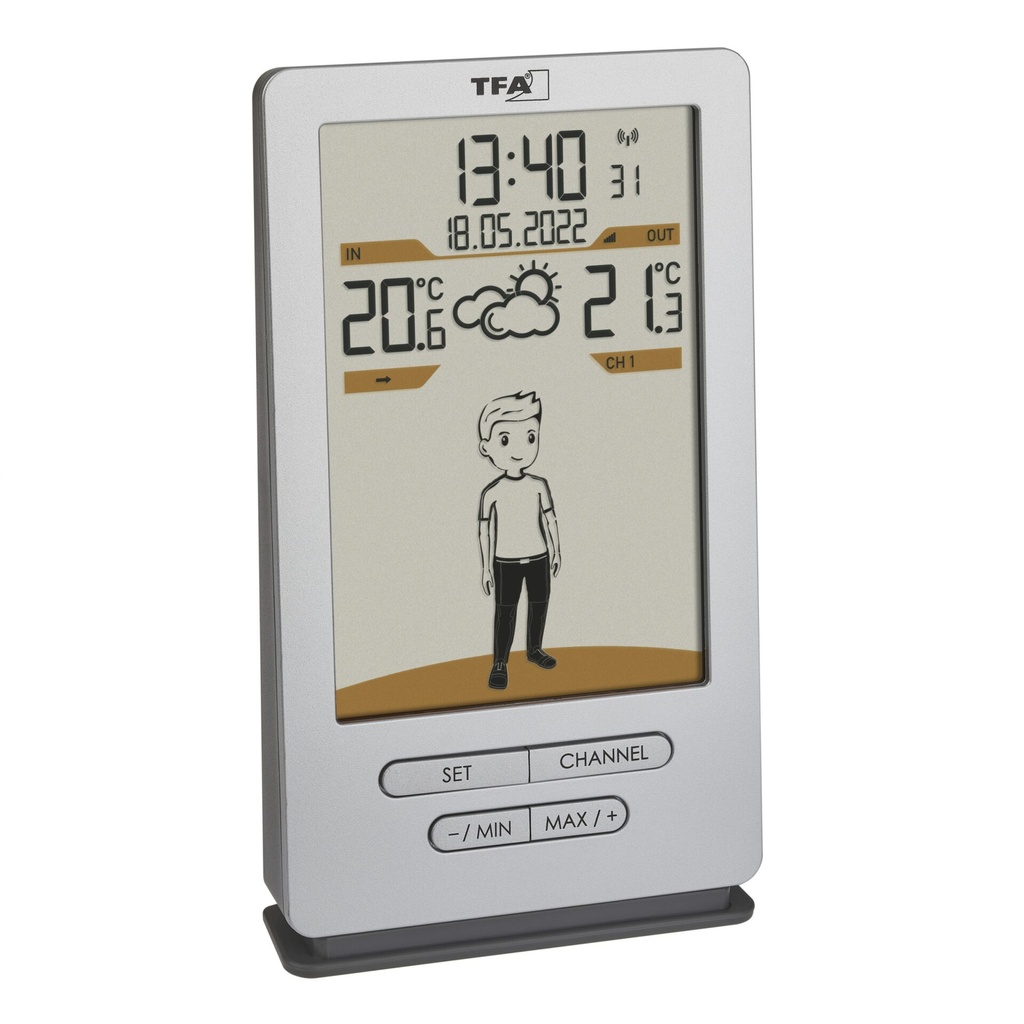 TFA 35.1166.54  WEATHER JACK Wireless Weather Station