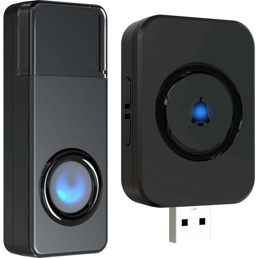 REV Orchestra Funk-Gong für USB-Steckdose 100m schw.82160512