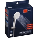 Grohe Tempesta 110 shower rail set 2 sprays