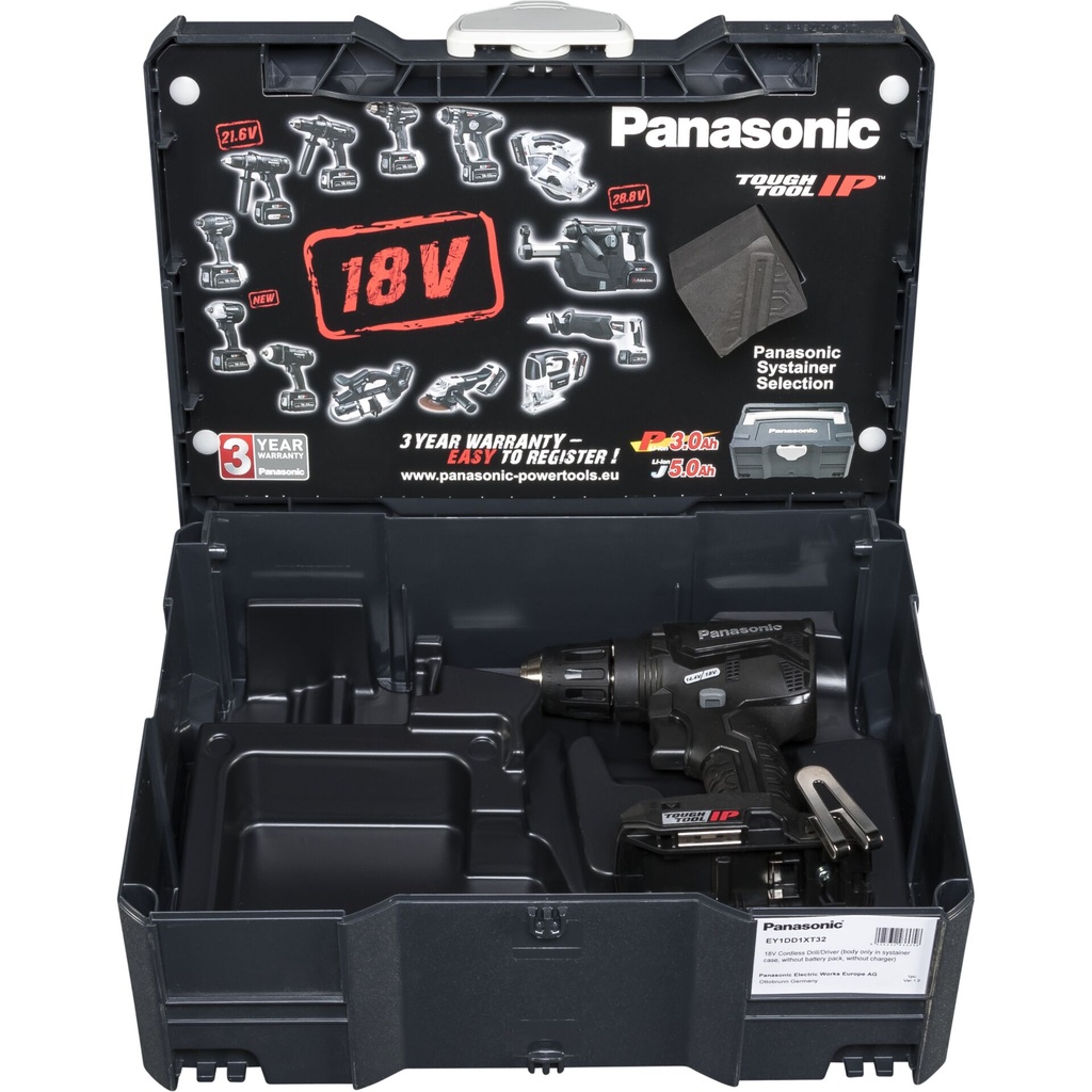 Panasonic EY1DD1XT32 Cordless Drill Driver