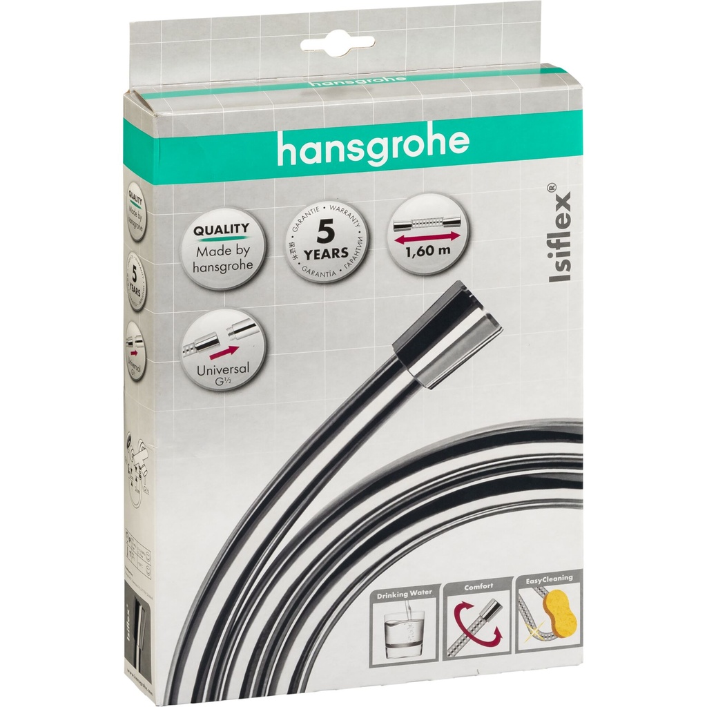 Hansgrohe Isiflex Shower hose 160cm chrome