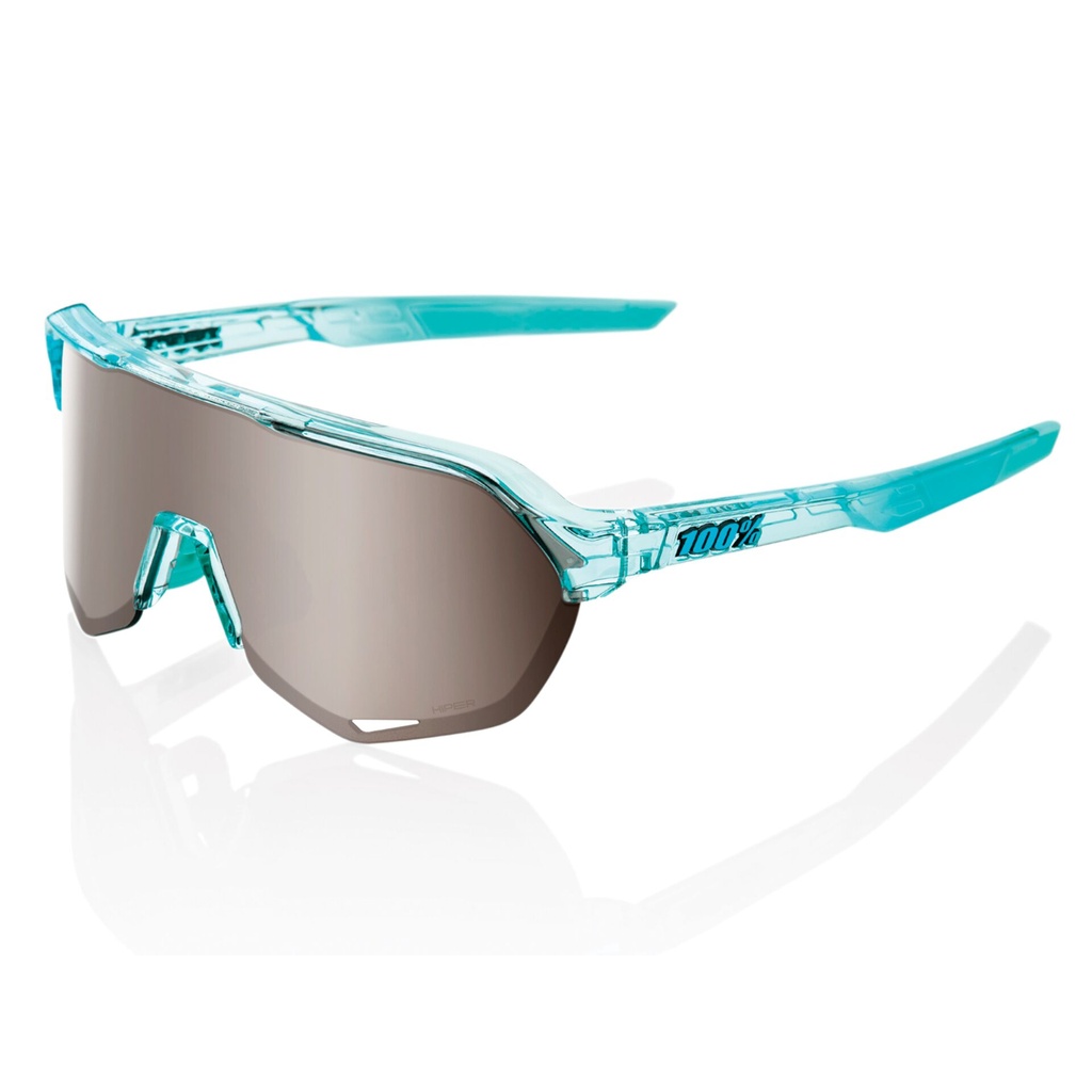 100percent S2 HiPER Mirror Lens Polished Translucent Mint