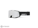 100percent SNOW - SNOWCRAFT Goggle Black HiPER Silver Mirror