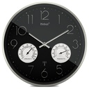 Mebus 12988 radio wall clock with Thermo-Hygrometer