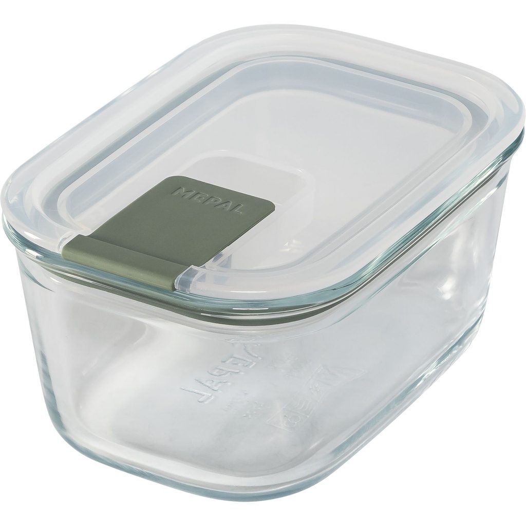 Mepal Easy Clip Frischhaltedose Glas 450 ml Nordic Sage