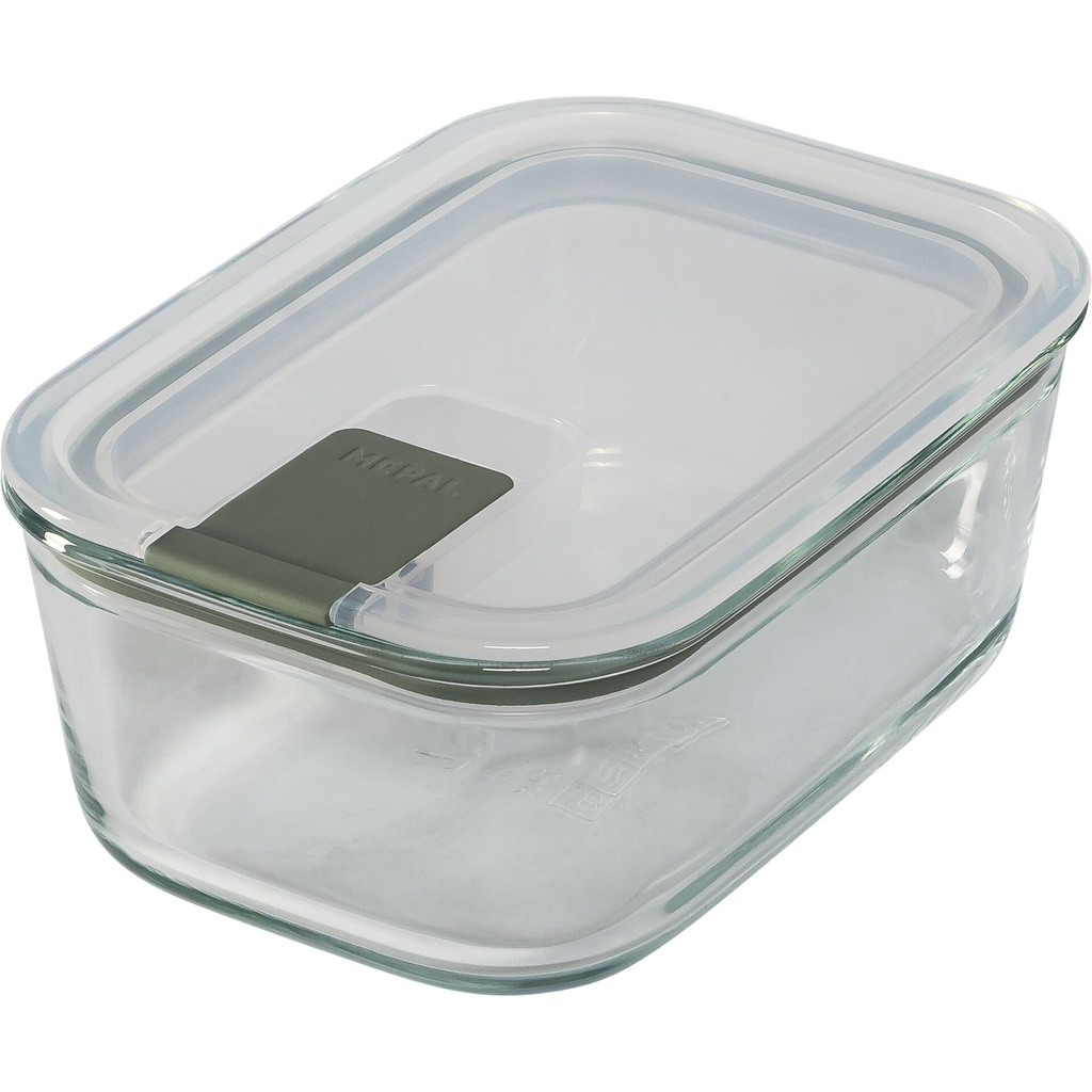 Mepal Easy Clip Frischhaltedose Glas 700 ml Nordic Sage