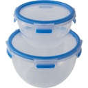 EMSA Clip&Close Food Storage Box    2-pcs round