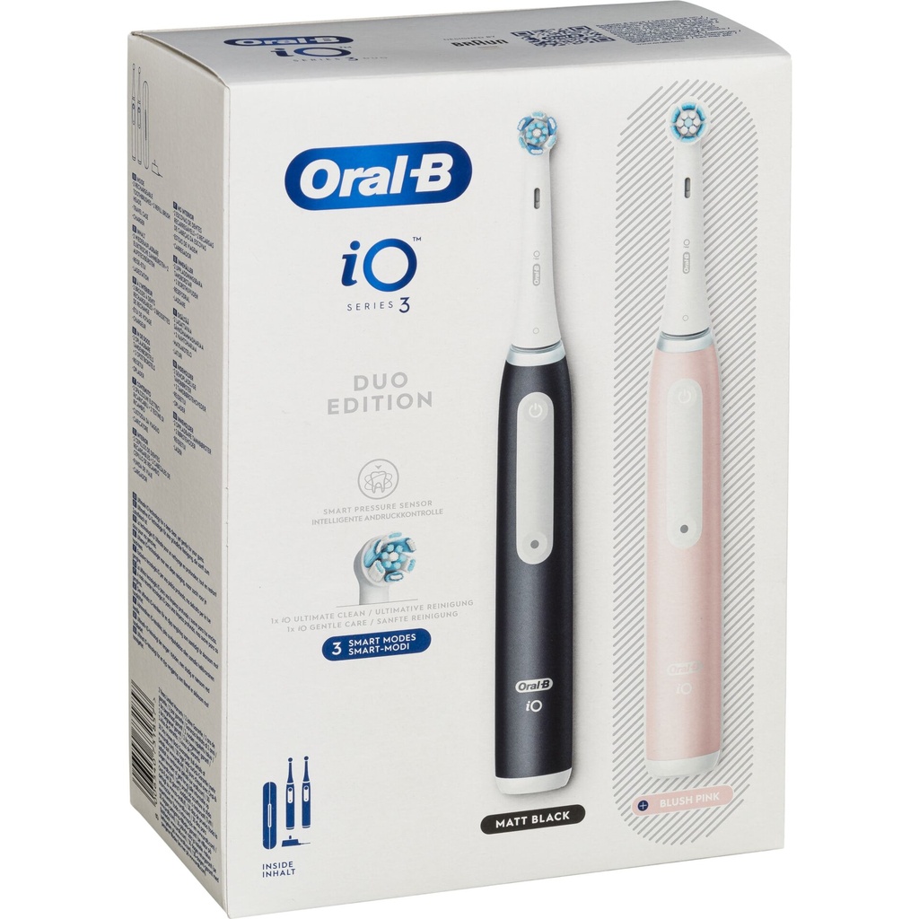 Oral-B iO Series 3   Matt lack/ Blush Pink    mit 2.Handstück