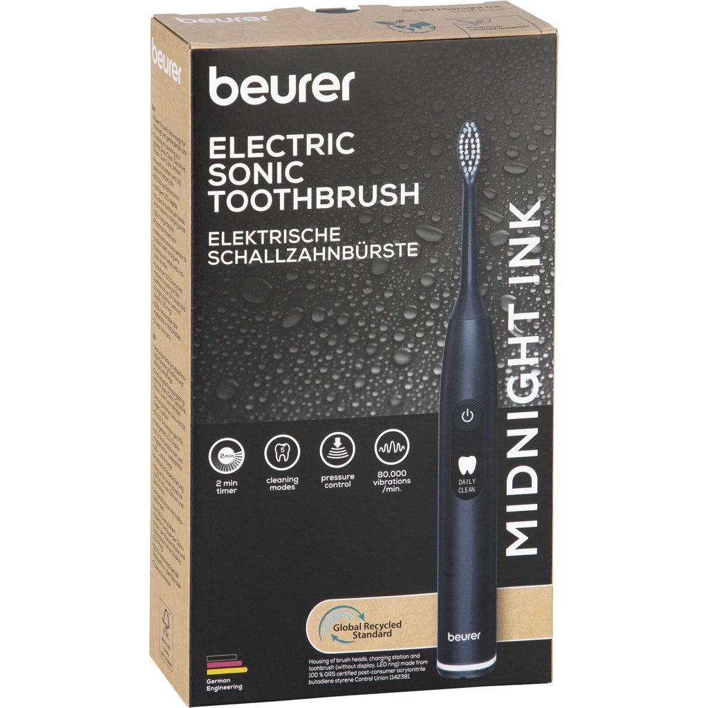 Beurer SC 50 midnight ink Schallzahnbürste Green Planet