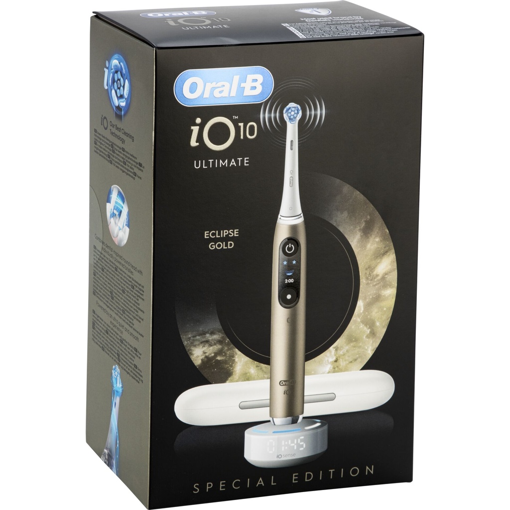 Oral-B iO Series 10 Eclipse Gold Special Edition white