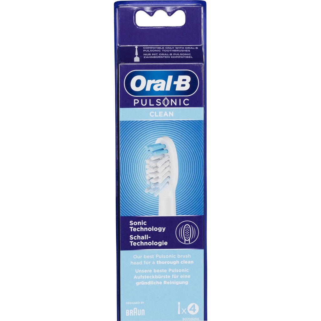 Oral-B Toothbrush heads Pulsonic Clean 4 pcs.