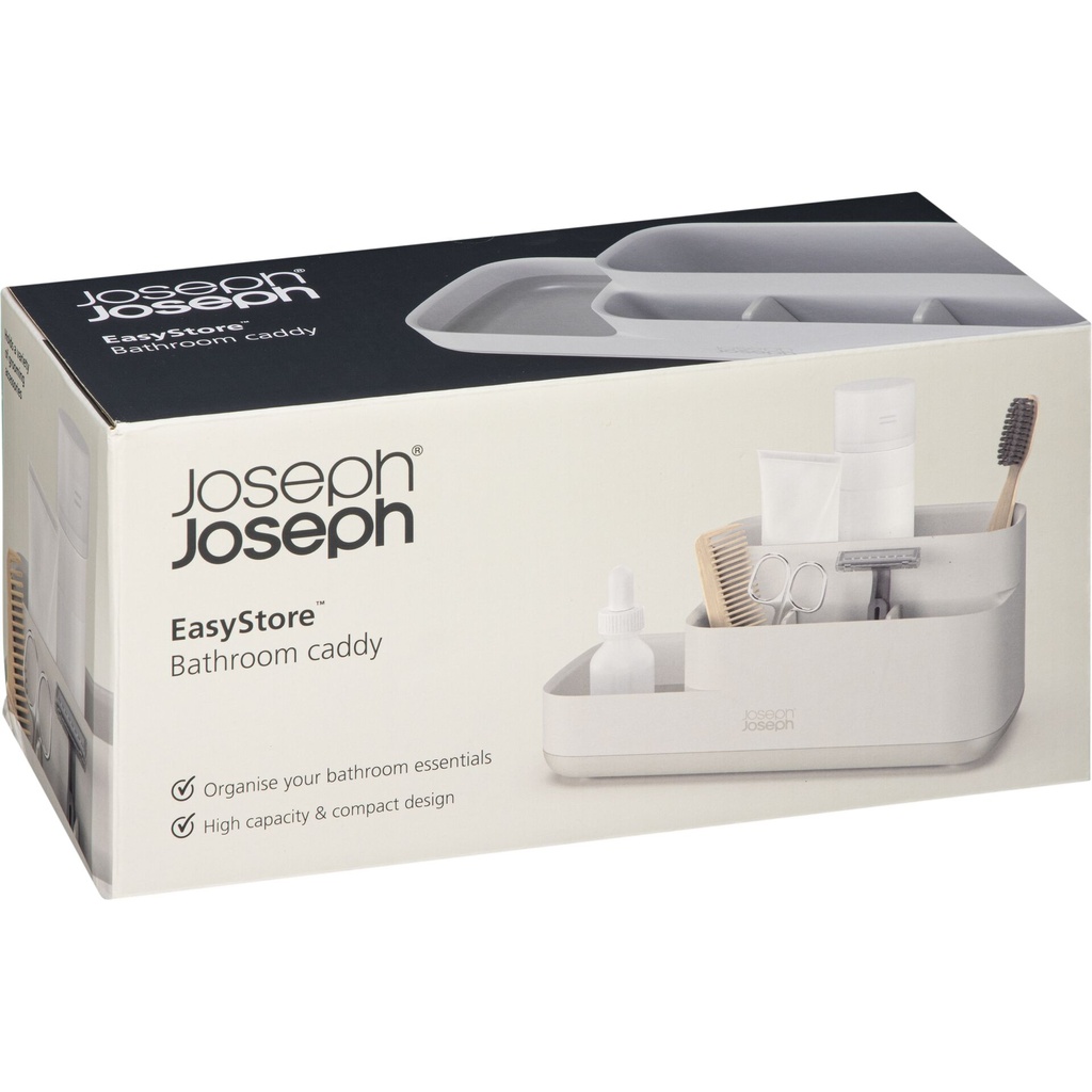 Joseph Joseph EasyStore Matt Ecru Bathroom Storage Caddy