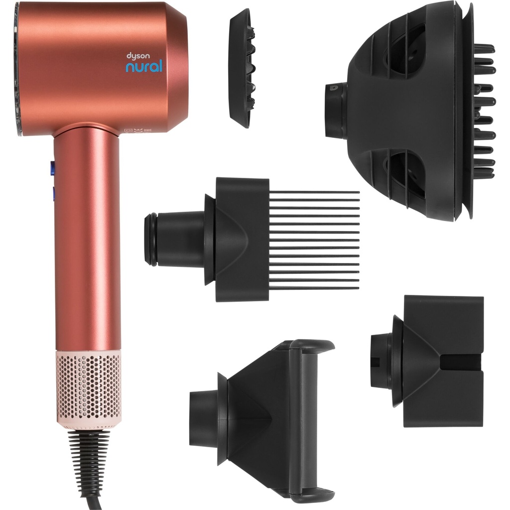 Dyson Supersonic Nural Strawberry/Bronze