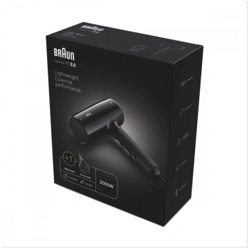 Braun HD 2.0  schwarz