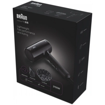 Braun HD 2.15   schwarz