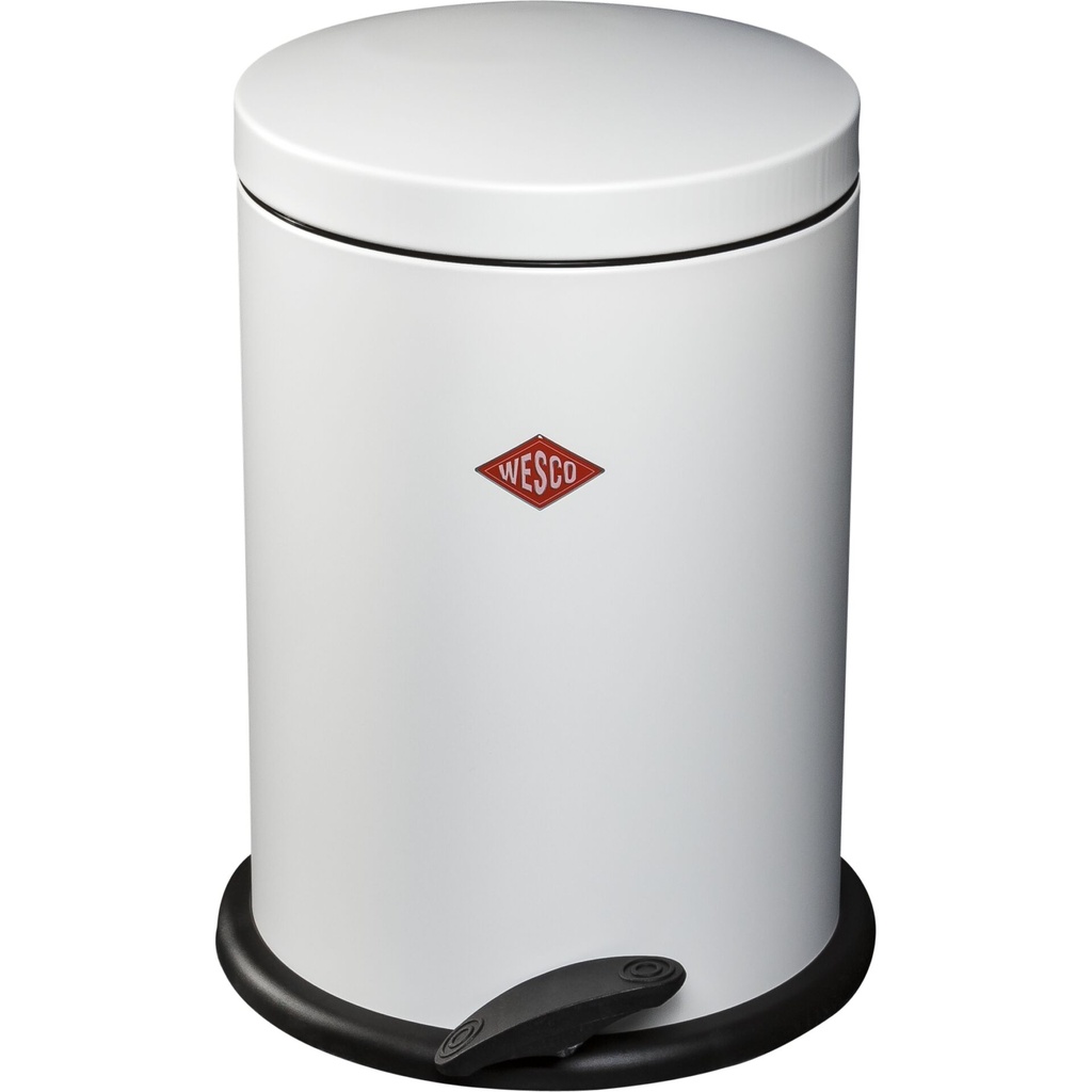 WESCO Pedal Bin Alpha 13l white