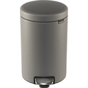 Brabantia Newicon 12 Liter Mineral Concrete Grey