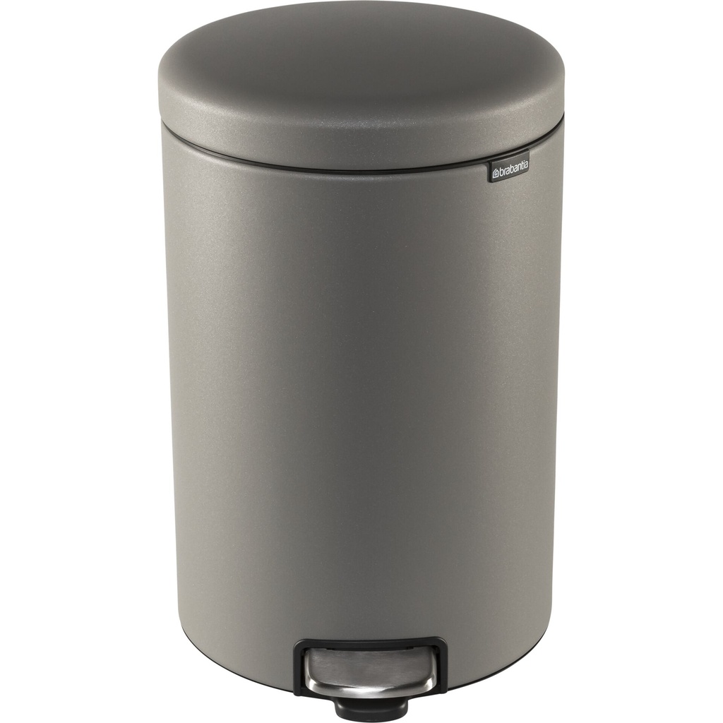 Brabantia Treteimer Newicon 20,0 L Mineral Concrete Grey