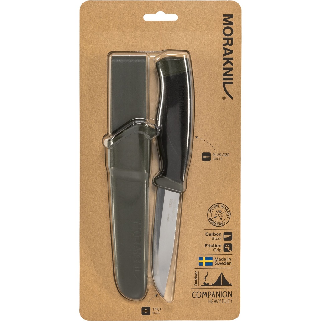 Morakniv Companion Knife Heavy Duty Military Green